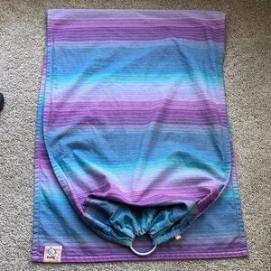 Tula Woven Ring Sling Dreamer Purple and Blue Stripes